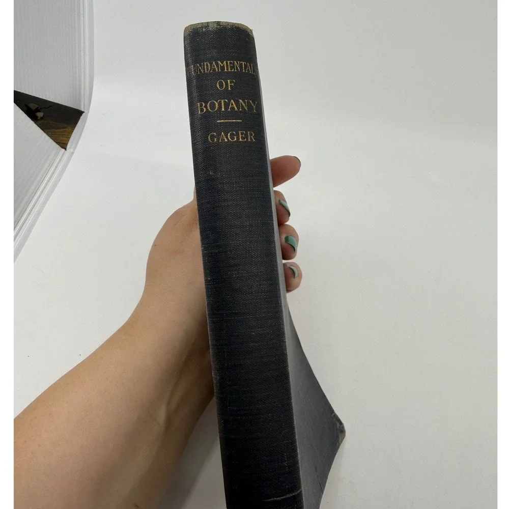 Fundamentals of Botany C Stuart Gager Antique Science Textbook 1917